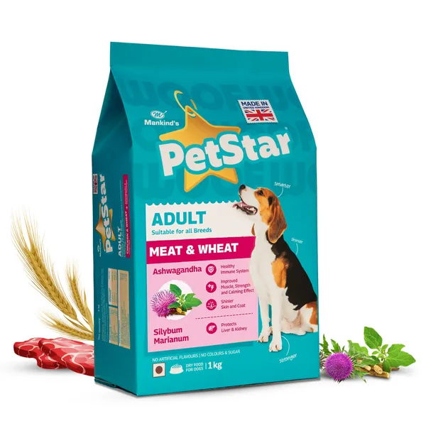 Mankind Petstar Meat and Wheat Adult Dog Dry Food | Petmedicos