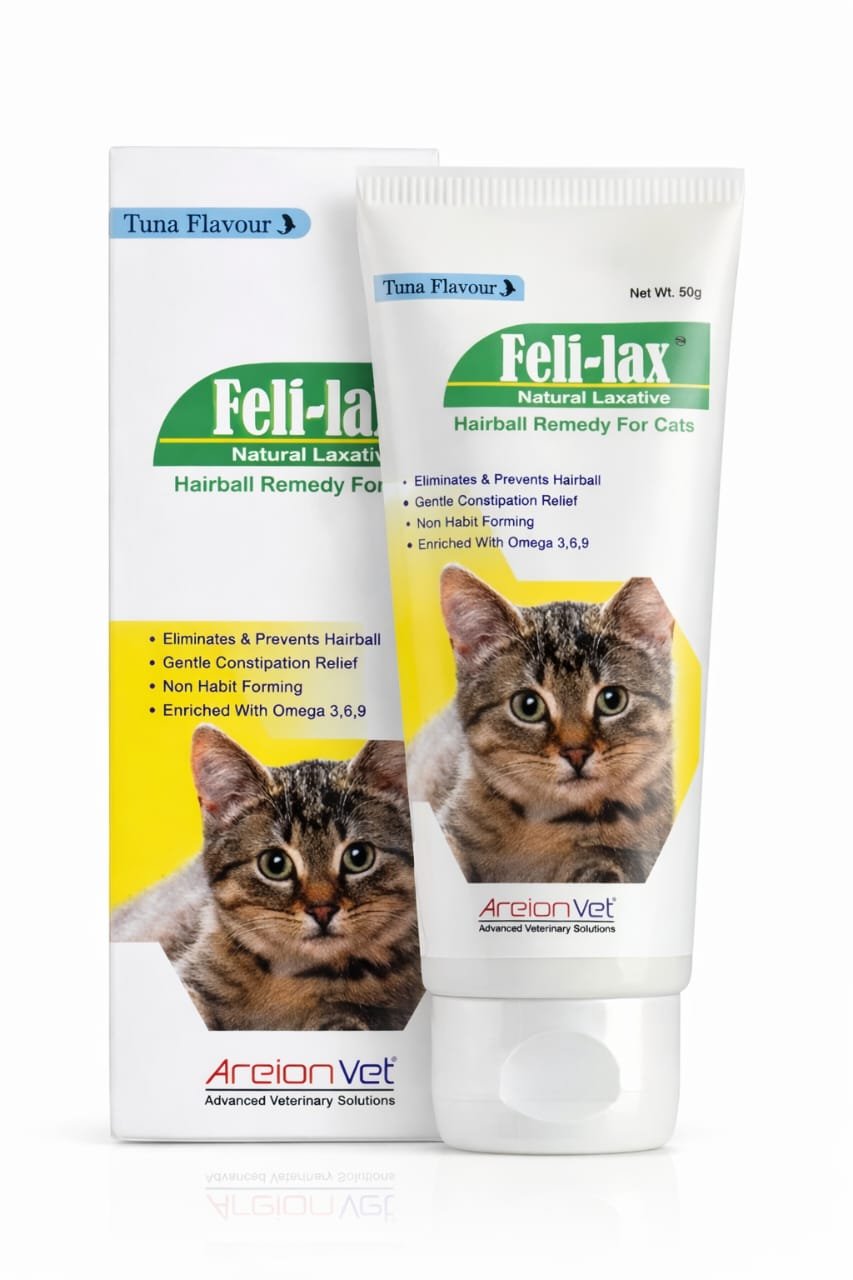 Felilax Oral Paste relieve constipation and hairball blockage