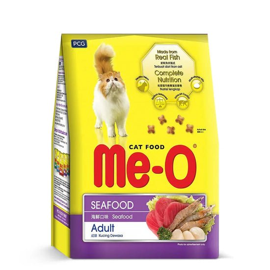 Me-O Adult Seafood Delight – Dry Cat Food